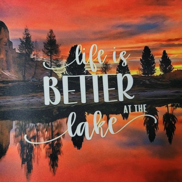 Life Is Better At The Lake Computer Mouse Pad - Picture 4 of 8